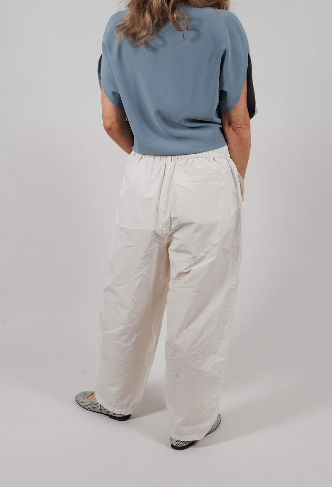 Vela Trousers in Off White