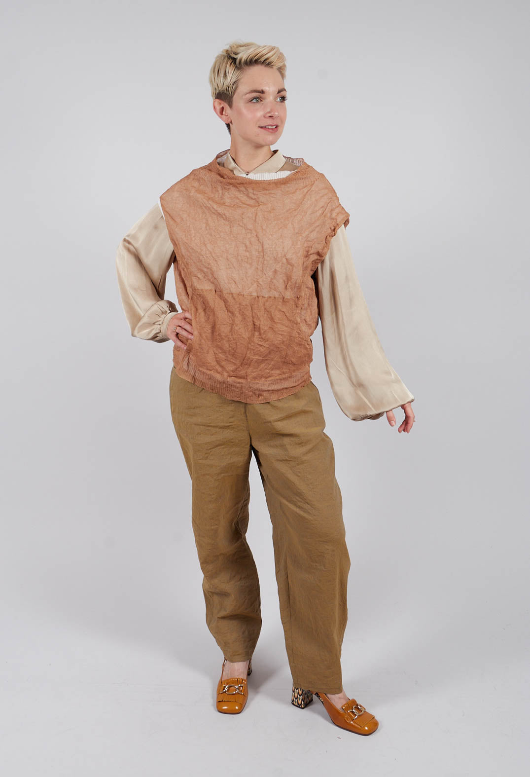 Gia Trousers in Khaki