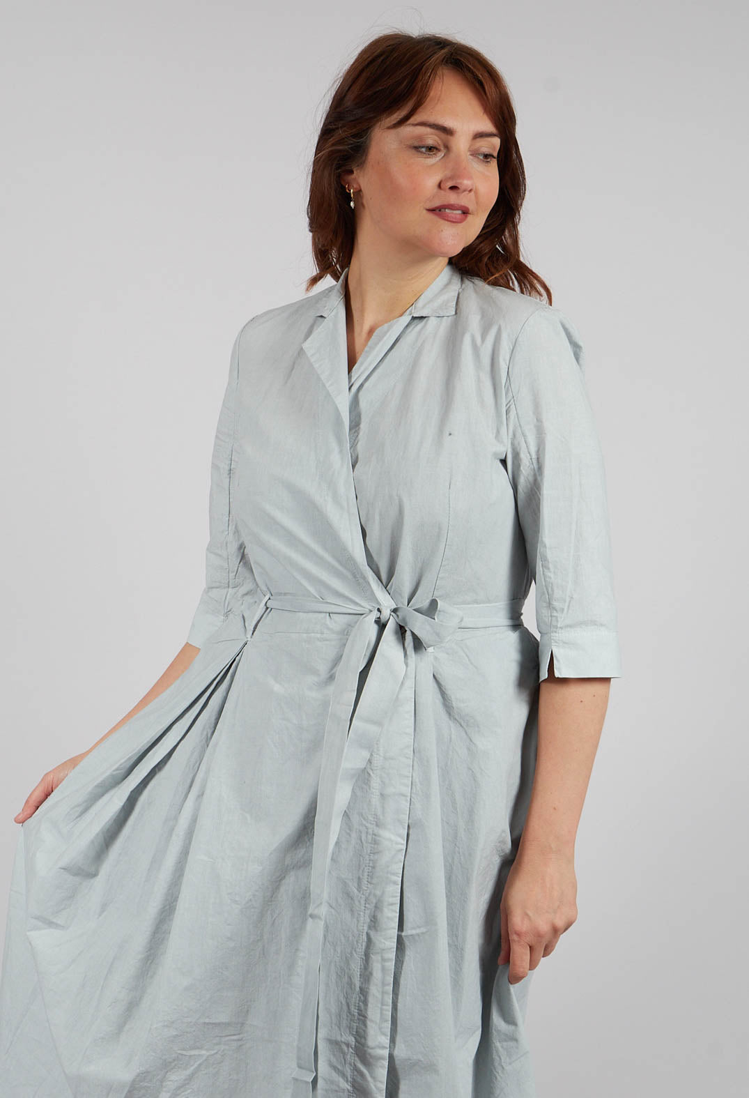 Delmira Dress in Platin Old