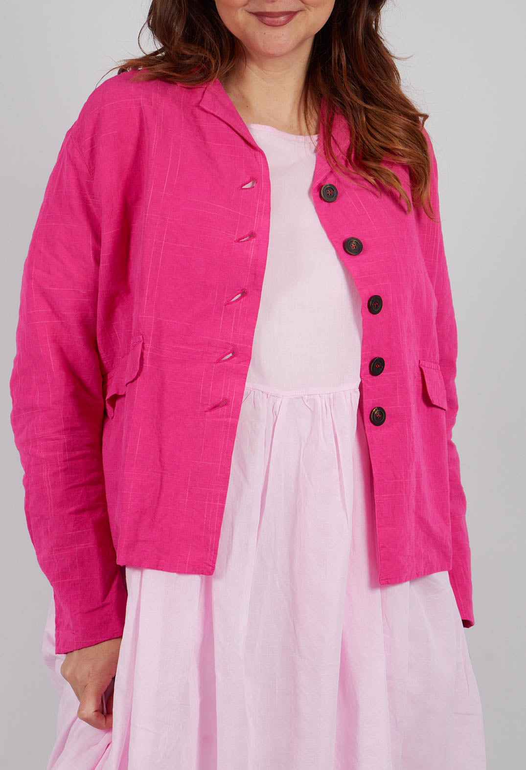 Julia Jacket in Azalea