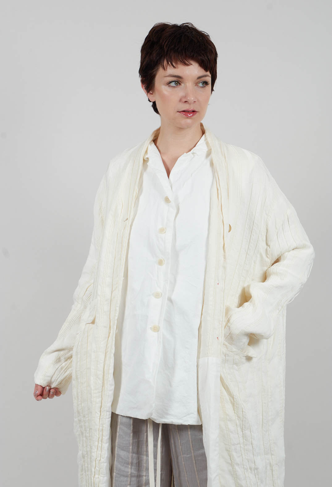 Charlotte Coat in Natural