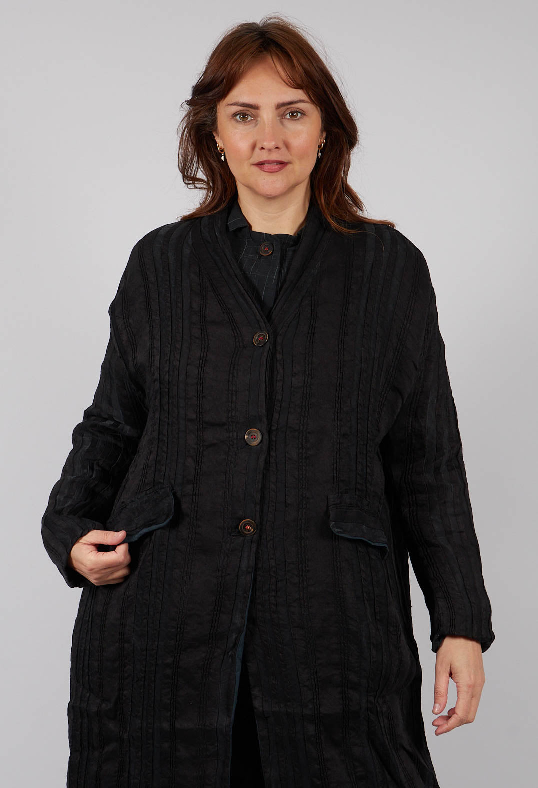 Charlotte Coat in Black