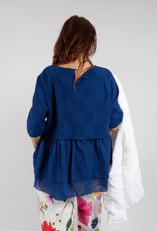 Theresa Top in Blue