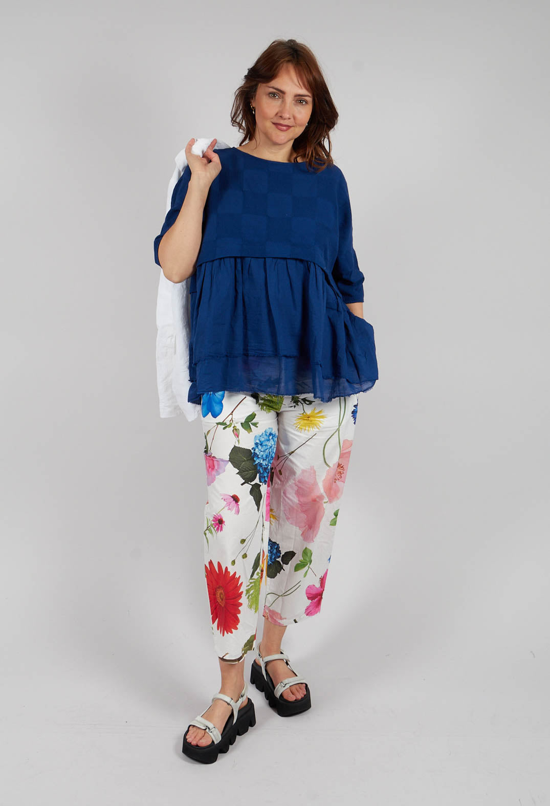 Theresa Top in Blue