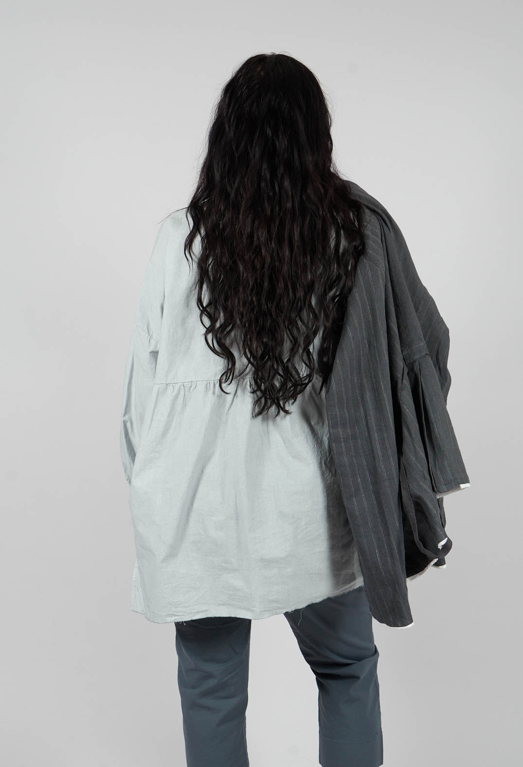 Saloma Shirt in Platin Old