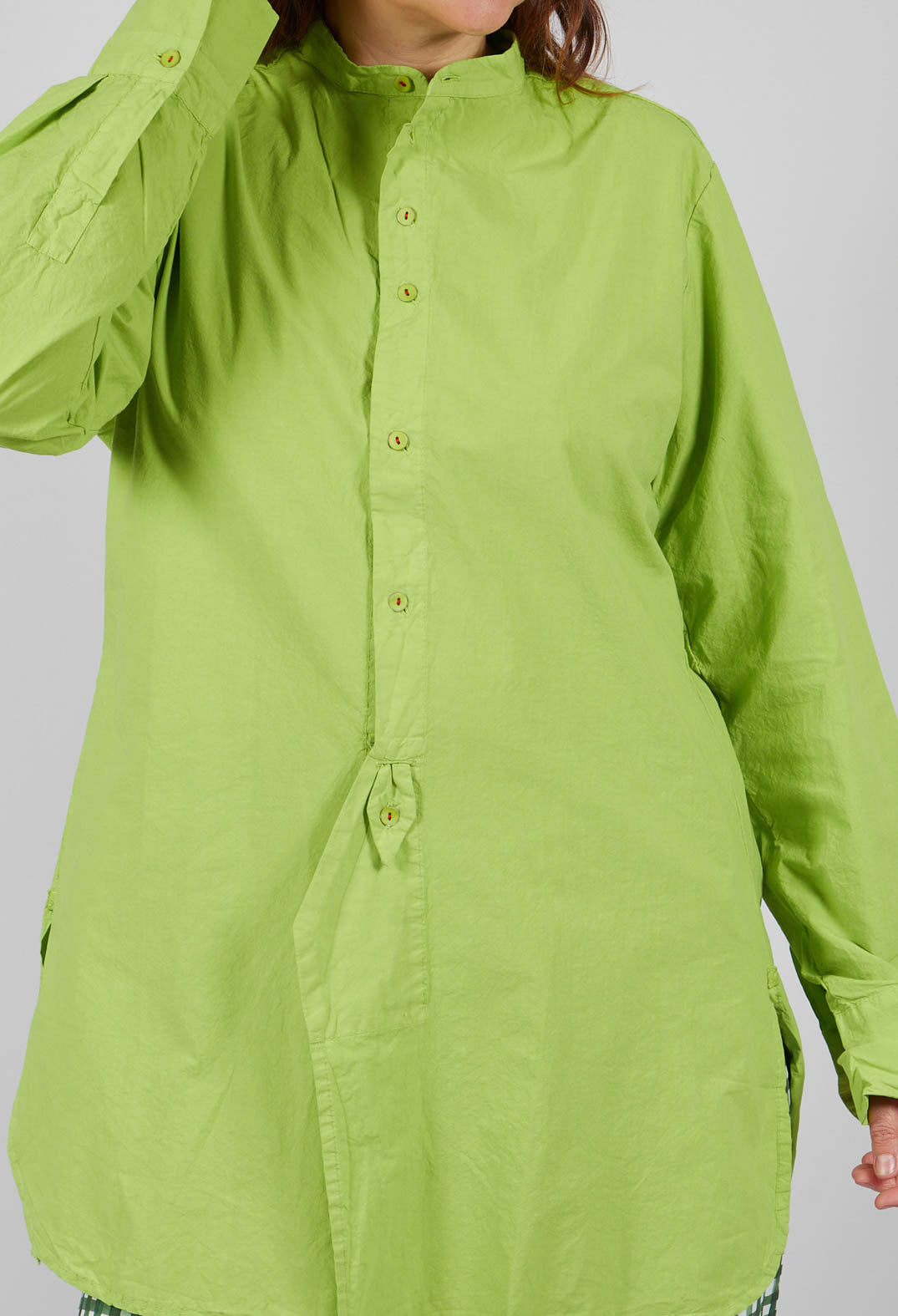 Sam Unisex Shirt in Lime