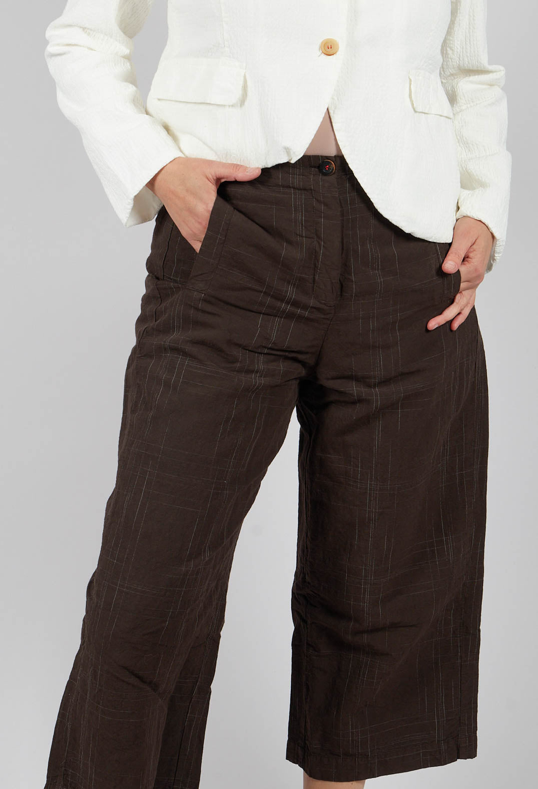 Poppy Trousers in Sepia