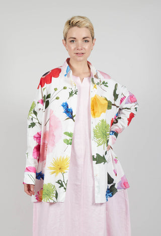Sarita Printed Shirt in Flowers