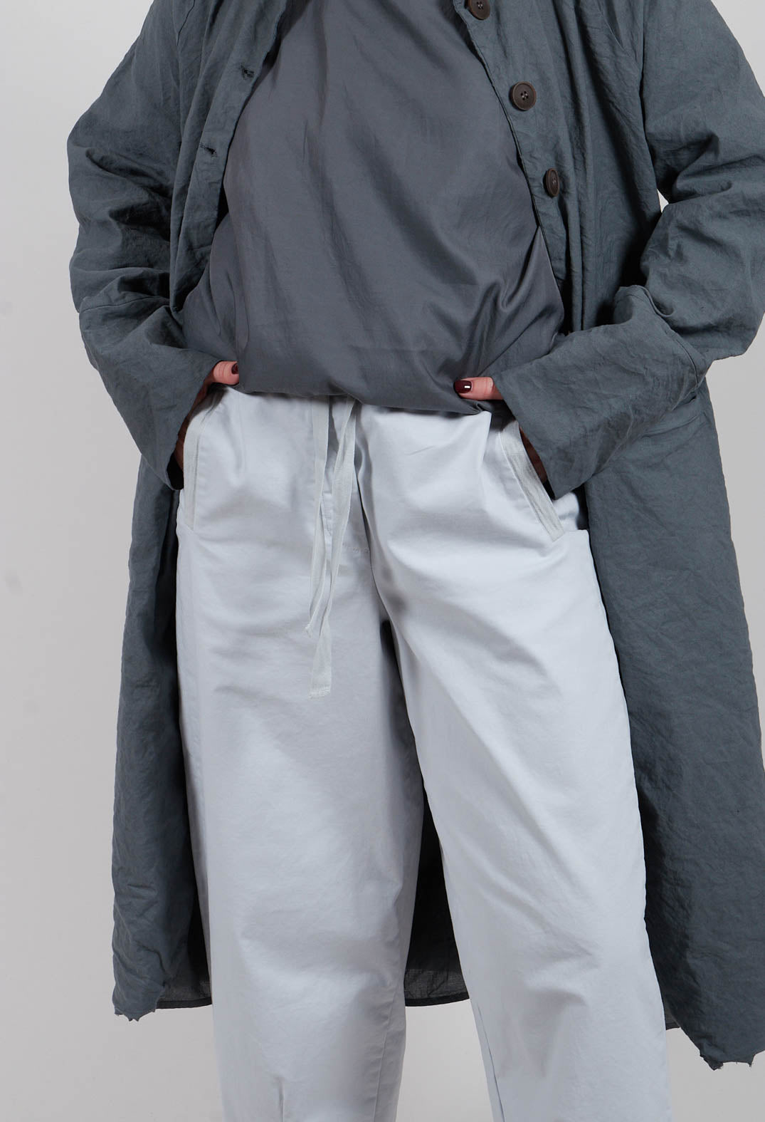 Persephone Trousers in Pearl