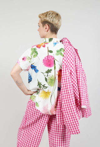 Sutton Printed Shirt in Flowers