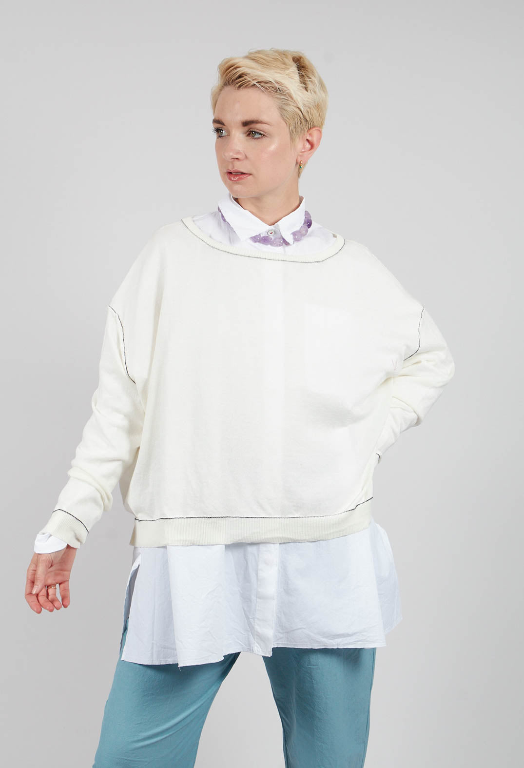 Prudenza Pullover in Natural