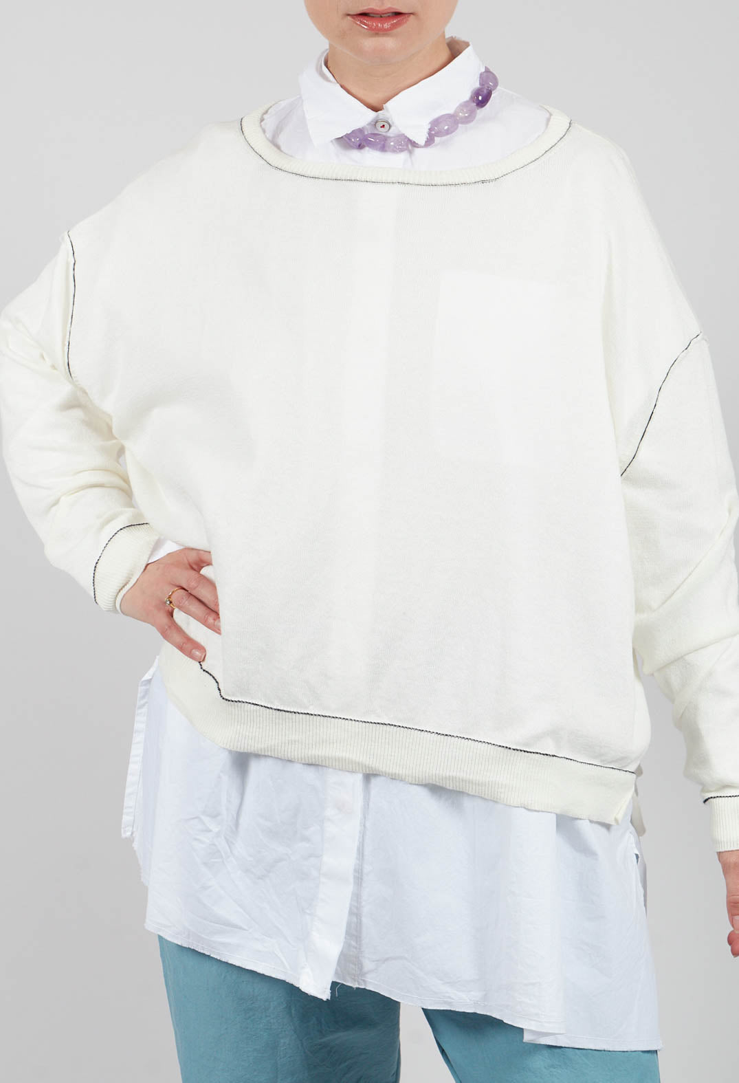 Prudenza Pullover in Natural