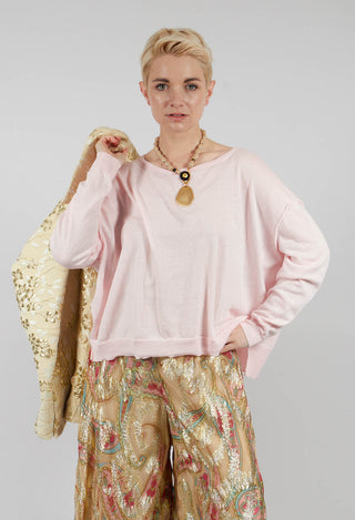 Prudenza Pullover in Pink