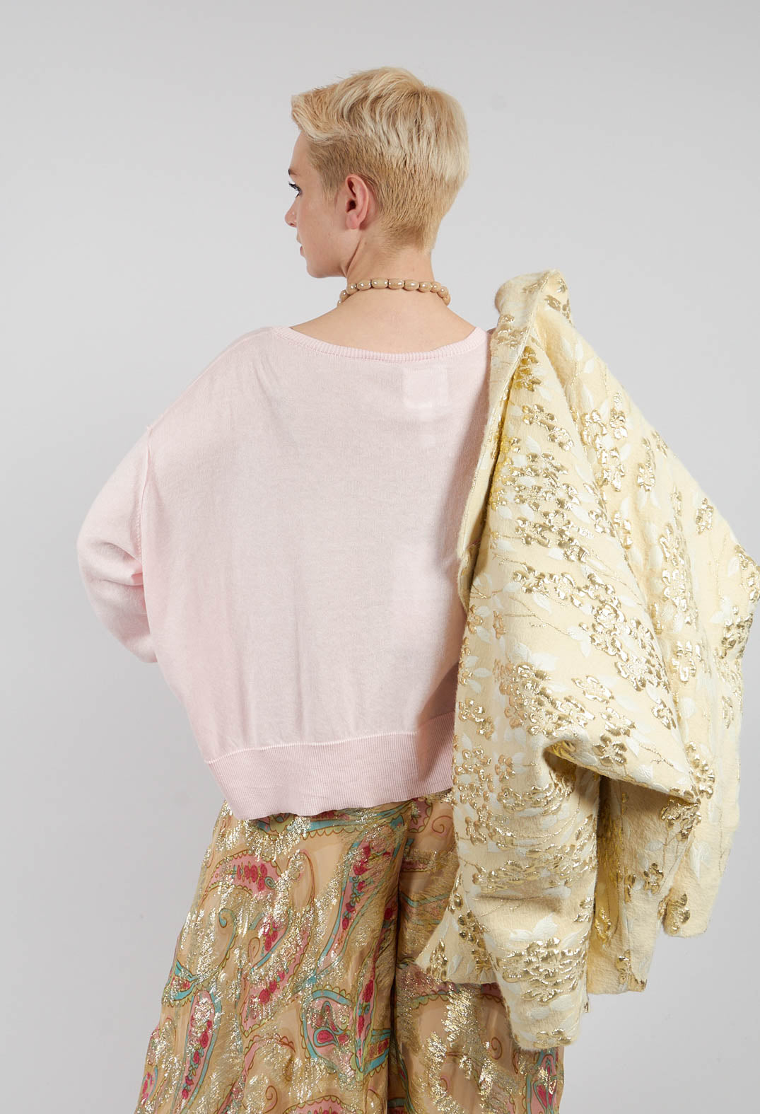 Prudenza Pullover in Pink