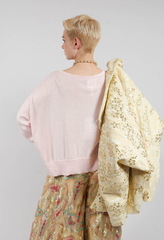 Prudenza Pullover in Pink