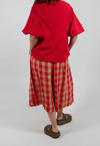 Check Skirt in Var1