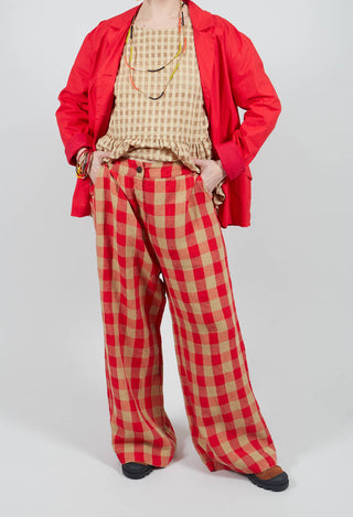 Wide Leg Trousers in VAR1