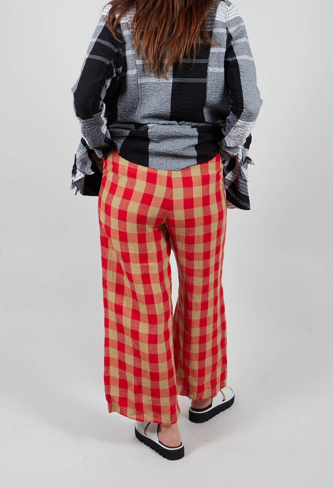 Wide Leg Trousers in VAR1