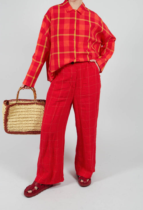 Wide Leg Trousers in VAR2