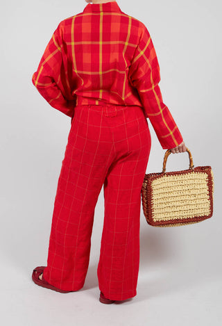 Wide Leg Trousers in VAR2