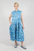 Sleeveless Dress in Flowers