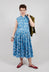 Sleeveless Dress in Flowers