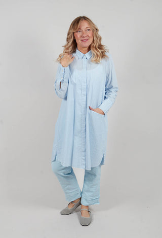 Longline Shirt in Stripe