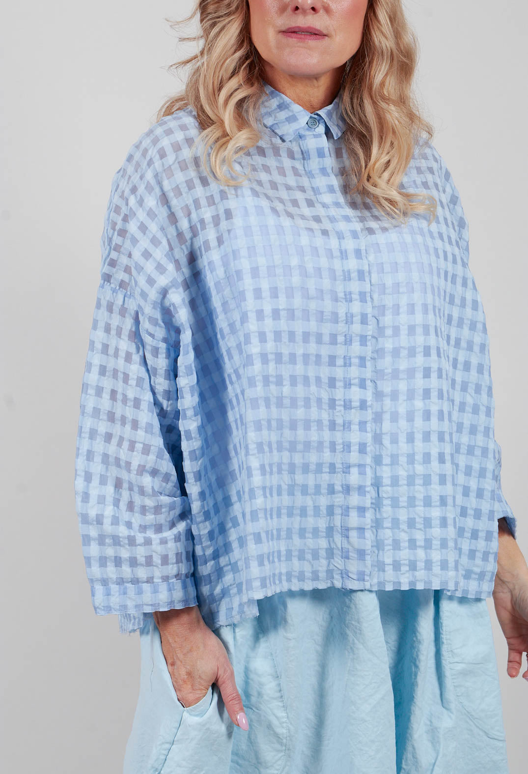 Long Sleeve Shirt in Cielo