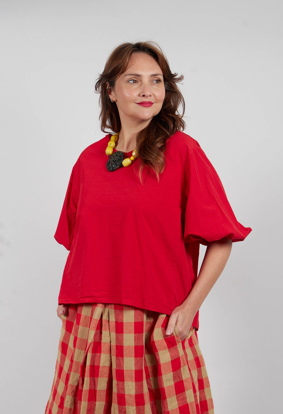 Cotton Top in Pomodoro