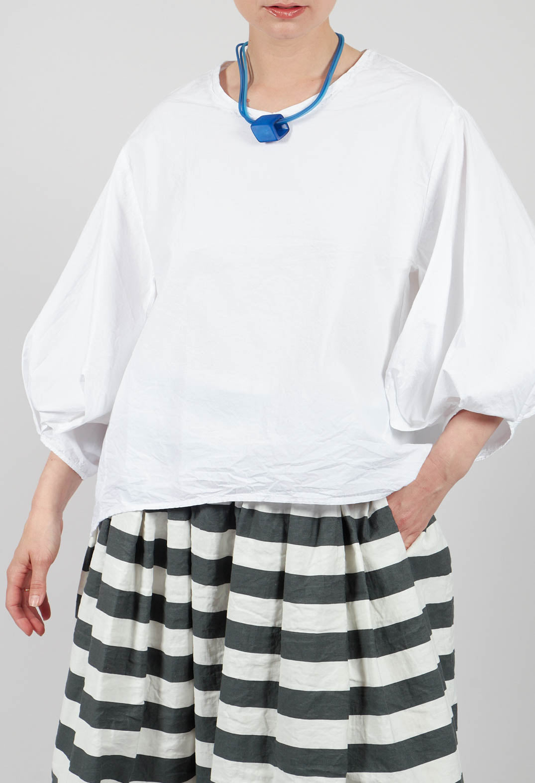 Cotton Top in White