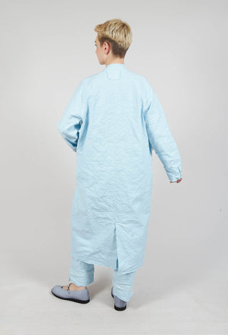 Full Length Coat in Cielo