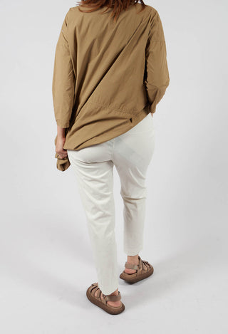 Trousers in Chalk