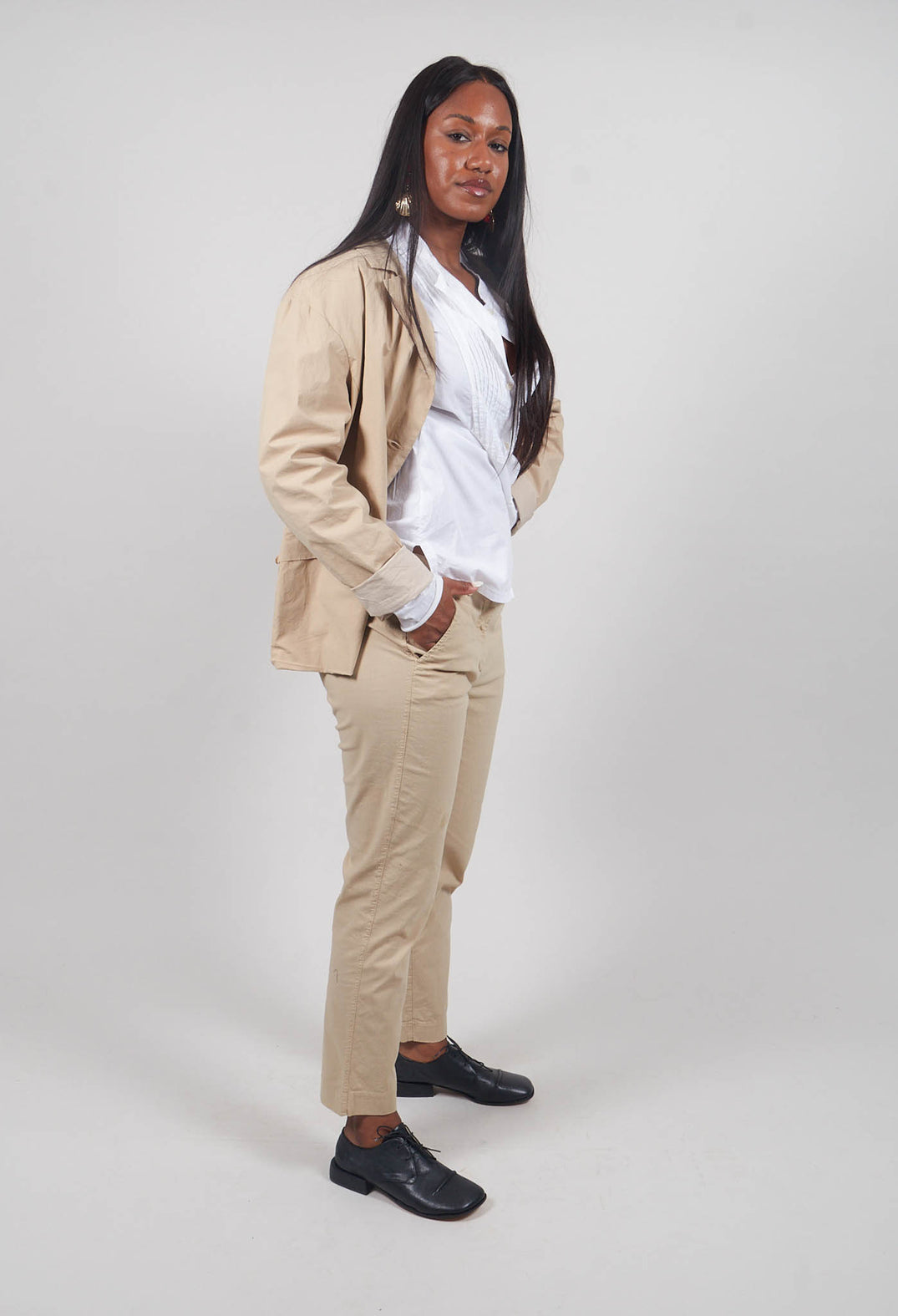 Tapered Leg Trouser in Juta