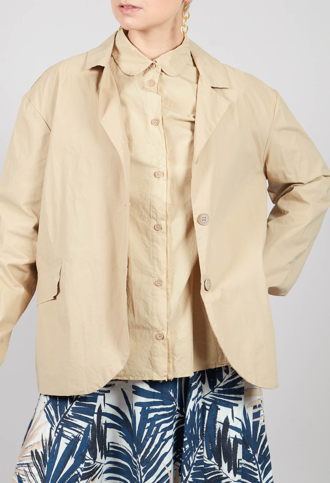 Blazer in Juta