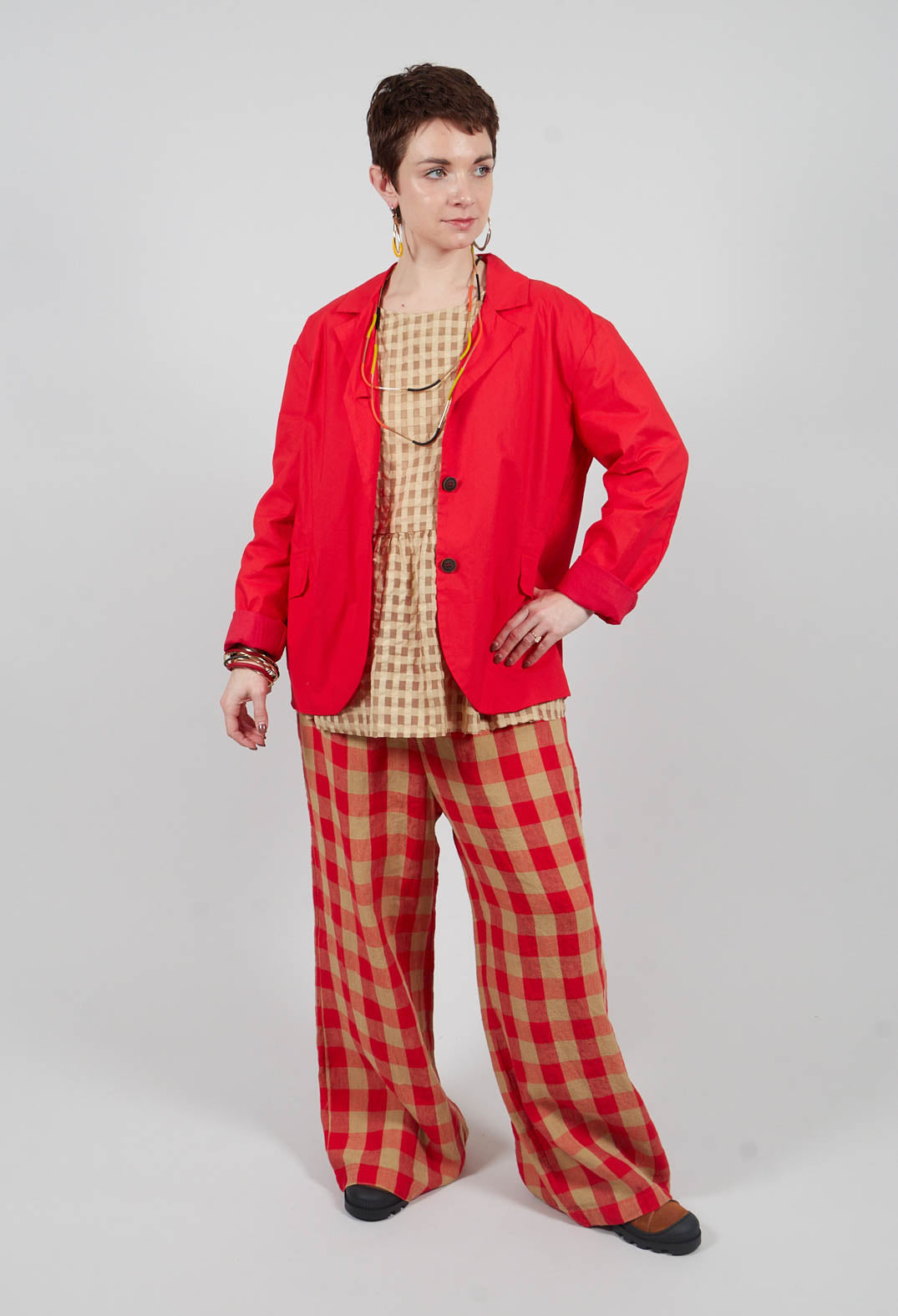 Wide Leg Trousers in VAR1