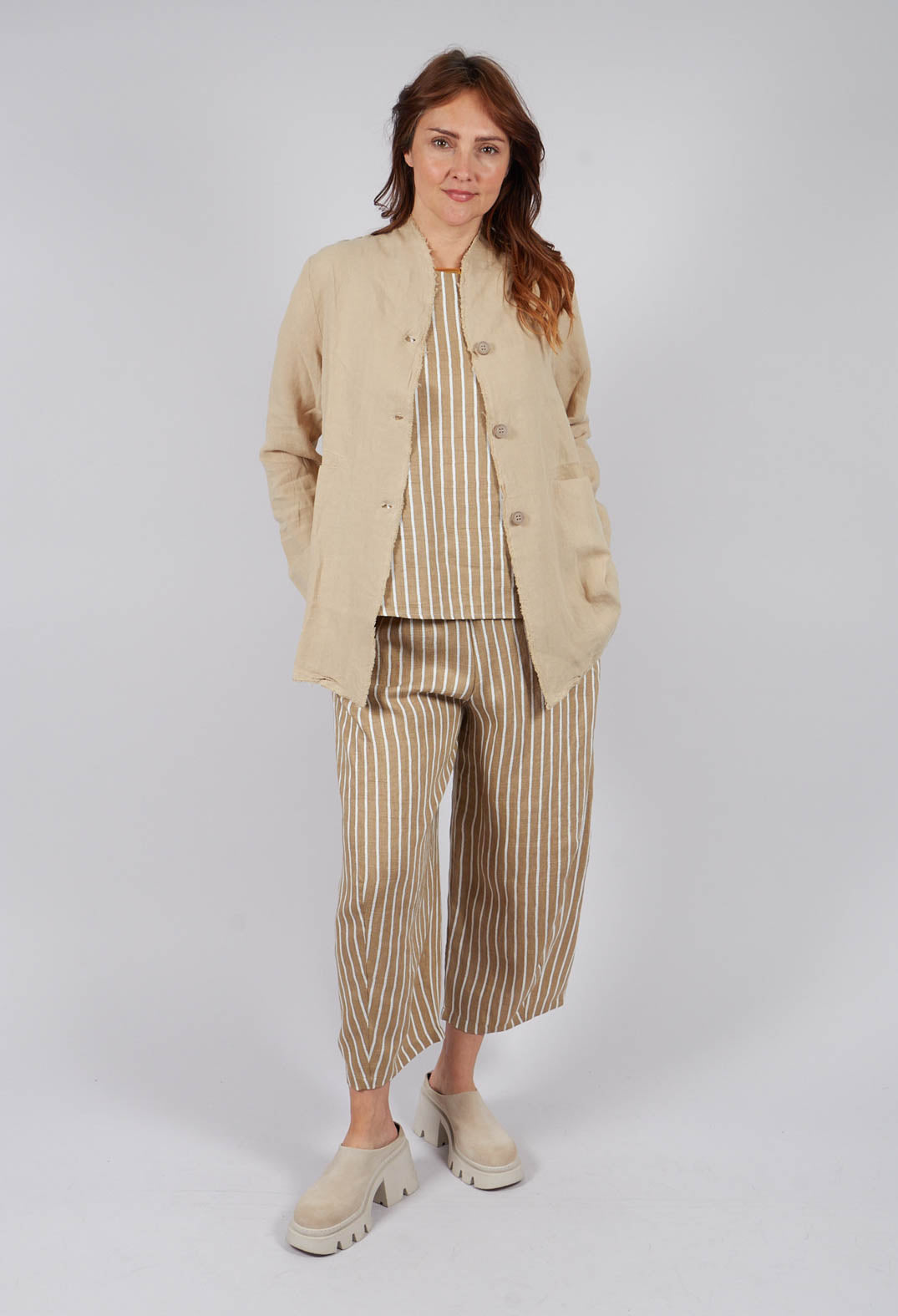 Easy Trousers in Riga Sabbia