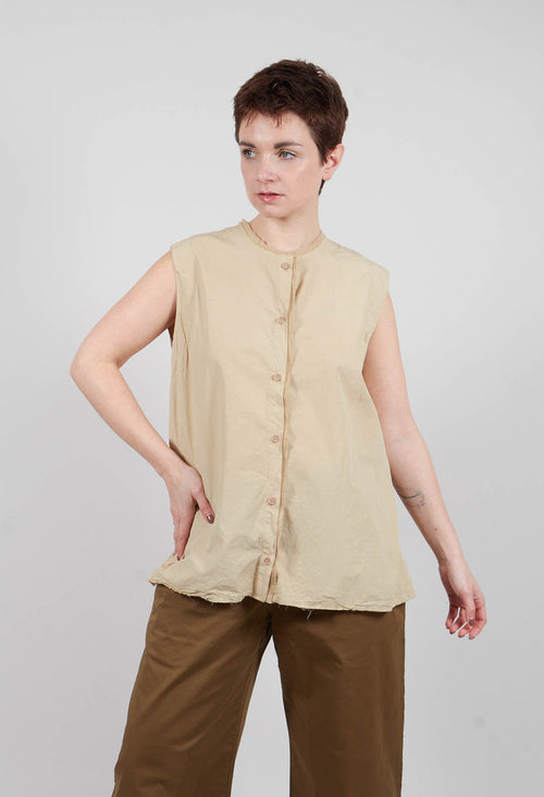 Sleeveless A-Line Top in Juta