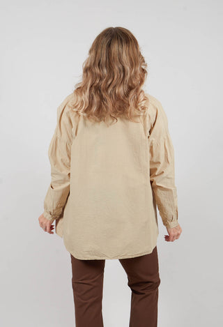 Grandad Collar Shirt in Juta