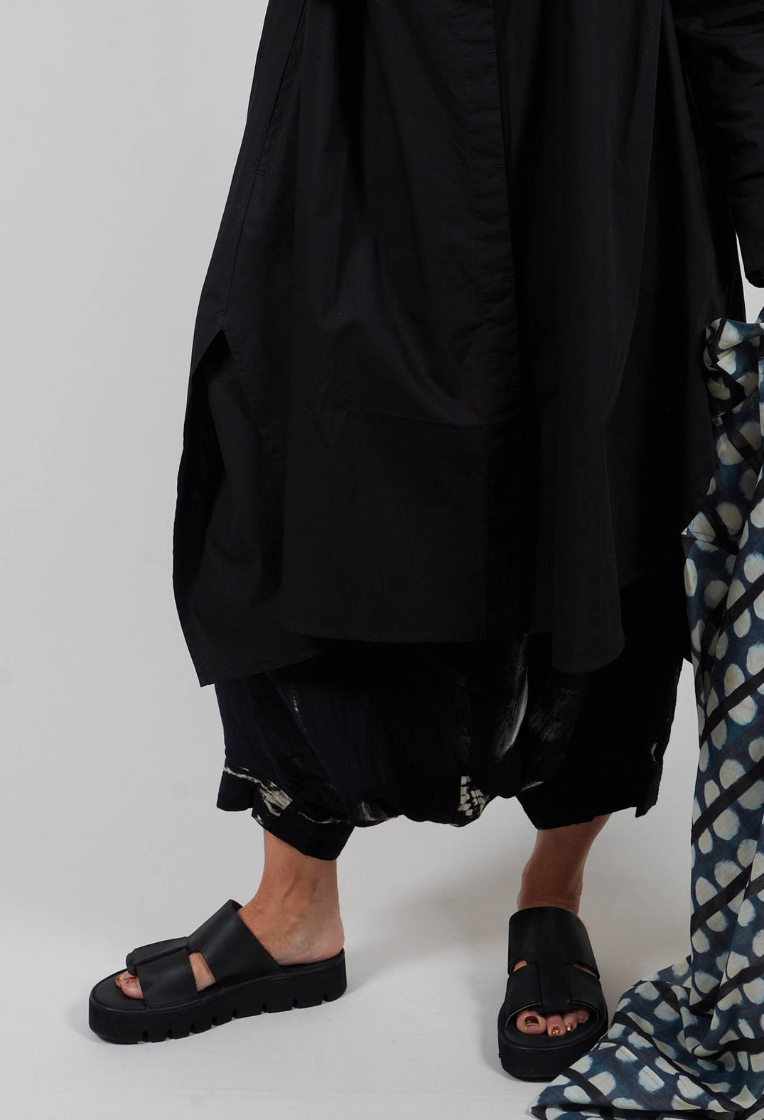 Shirt Dress in Black