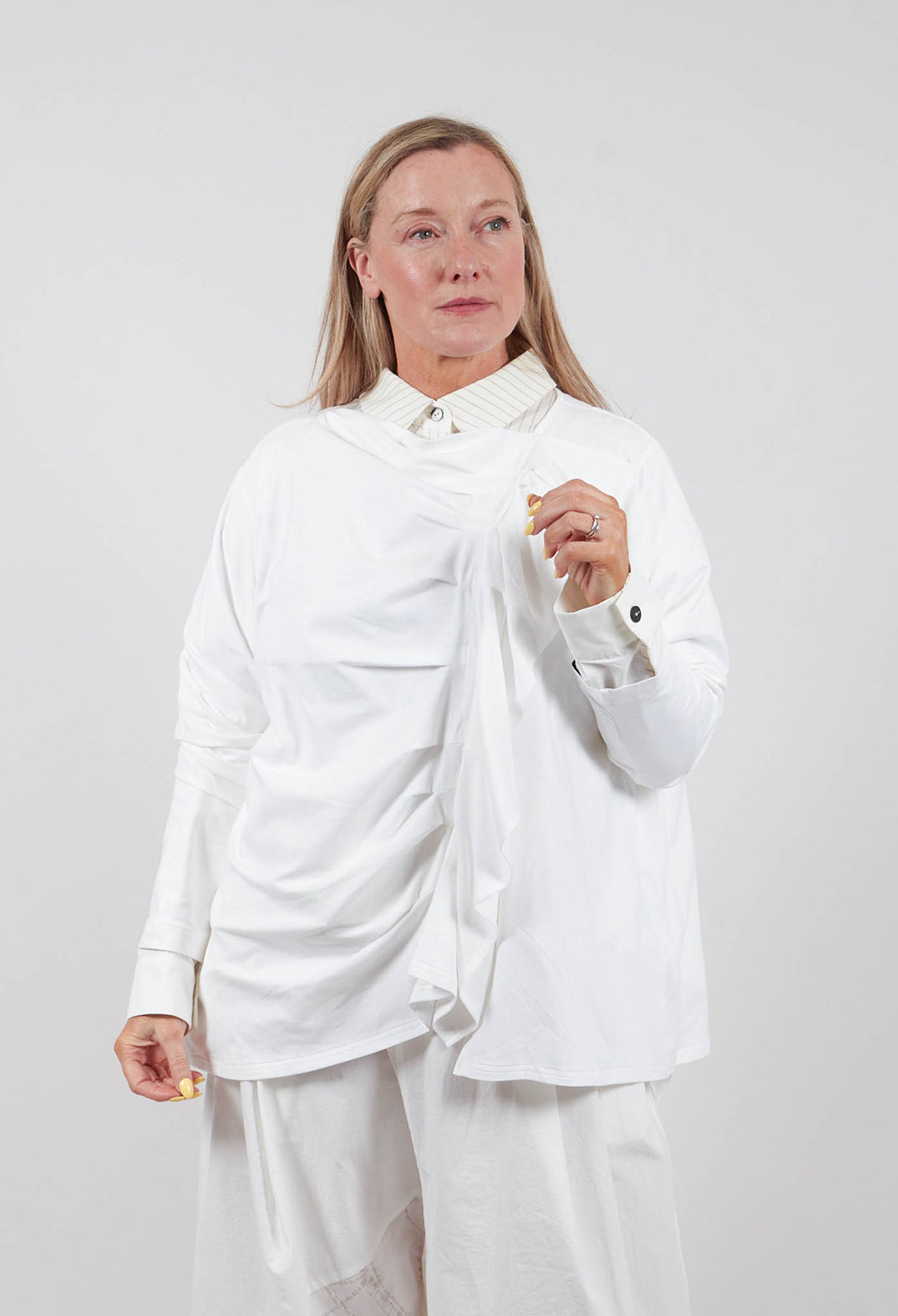 Long Sleeve Shirt in White