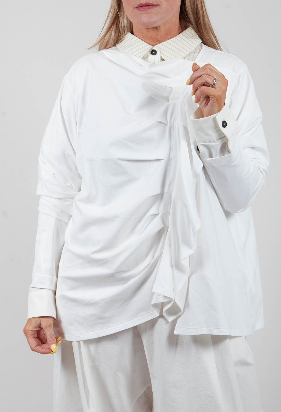 Long Sleeve Shirt in White