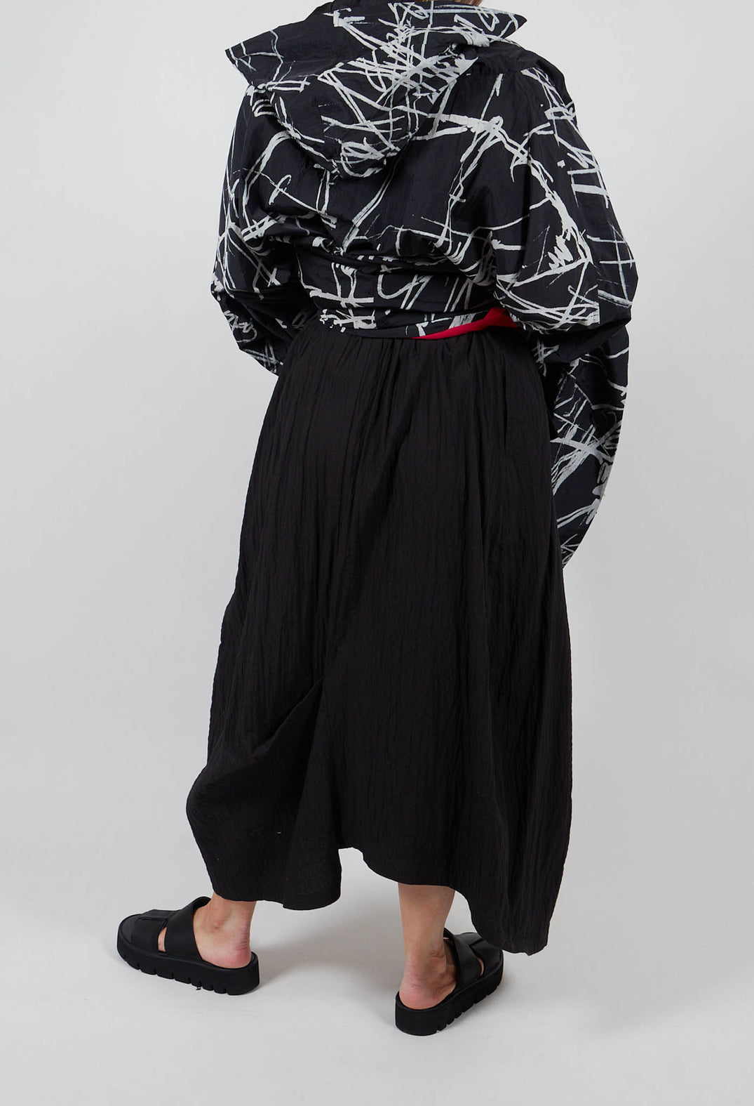 Ankle Length Skirt in Black