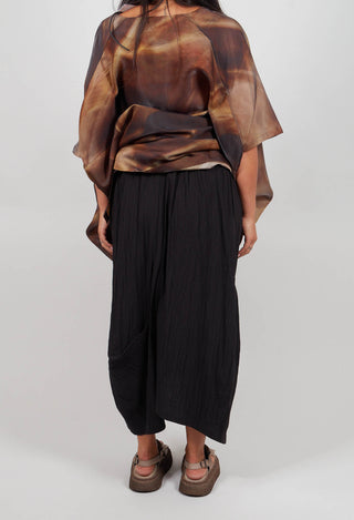 Ankle Length Skirt in Black