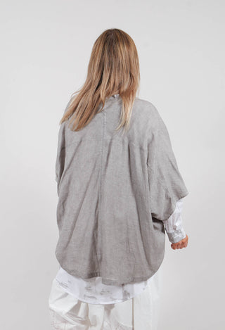 Loose Fit Tunic Top in Beige