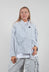 Lightweight Striped Jacket in White