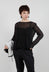 Boatneck Top in Nero