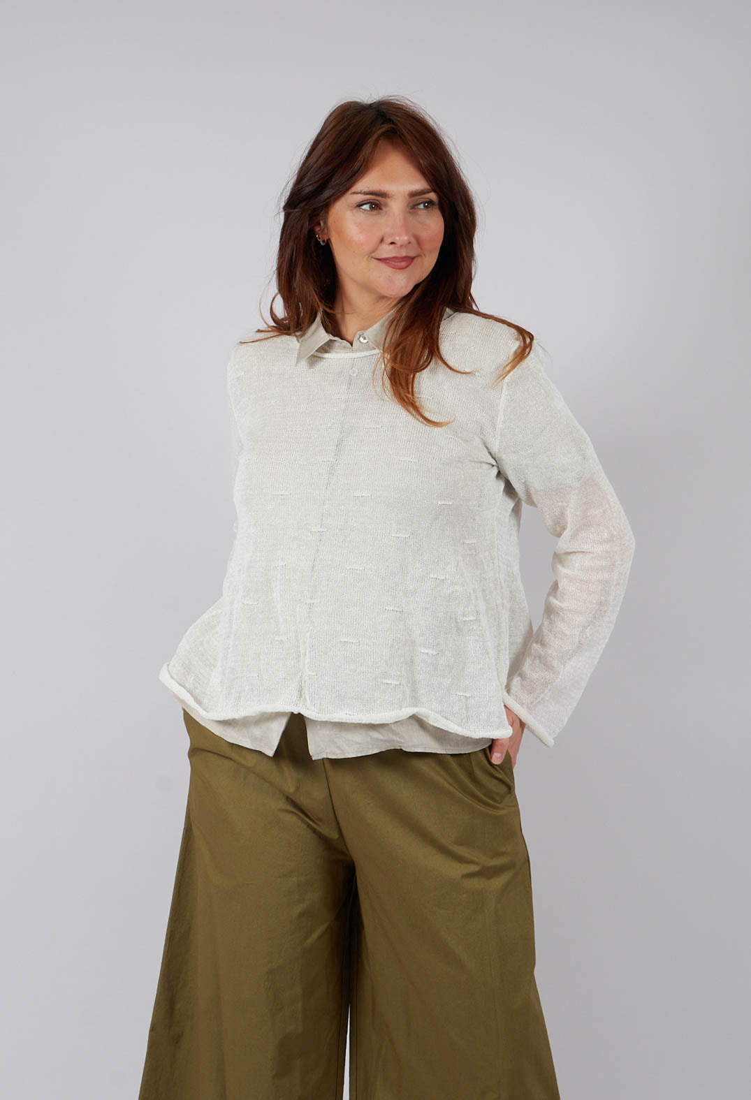 Boatneck Top in Nero
