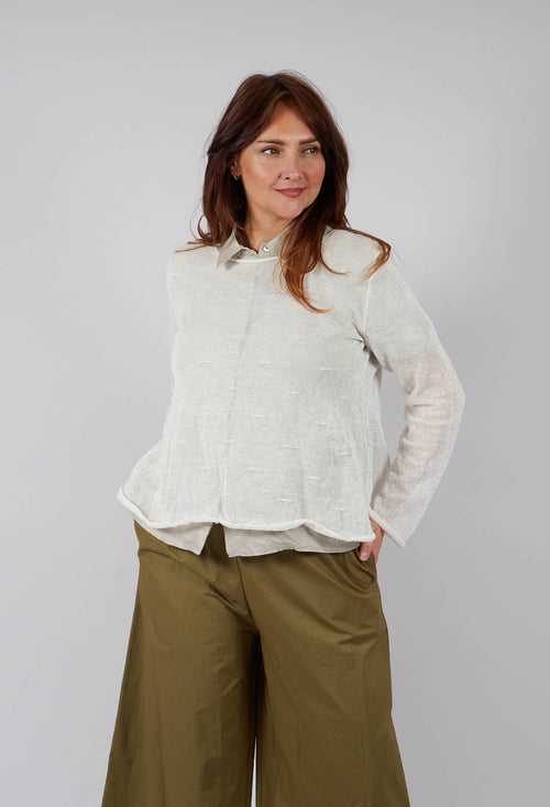 Boatneck Top in Nero