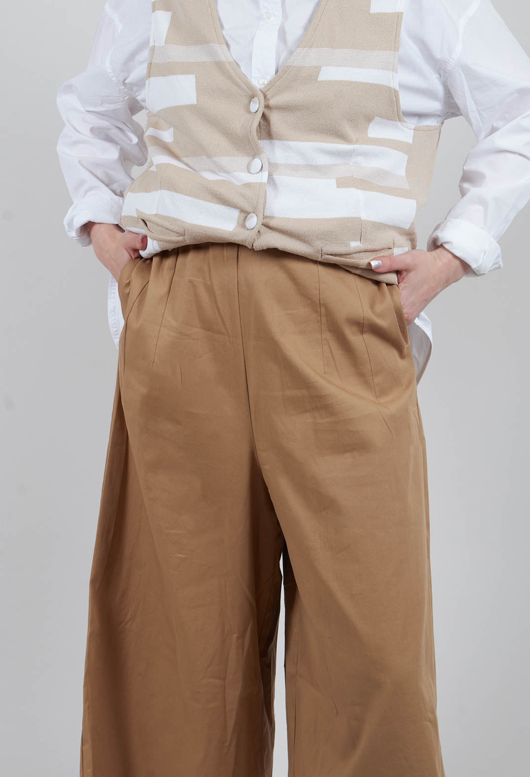 Classic Trousers in Sabbia