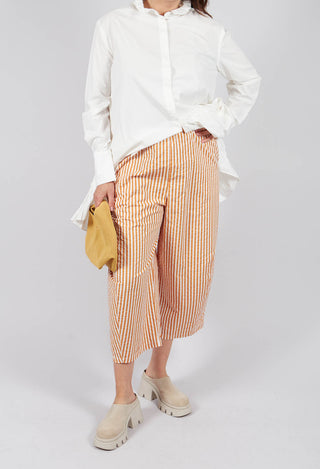 Easy Barrel Trousers in Riga Sabbia